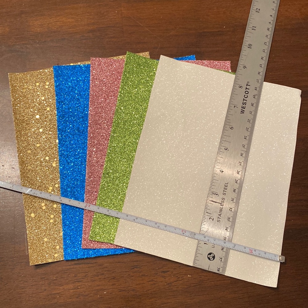 Glitter Faux Leather